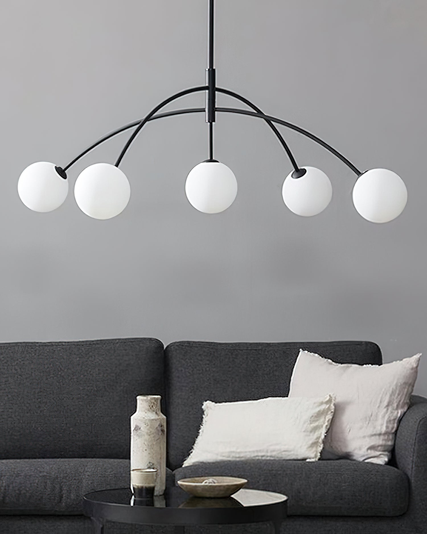 Elegant Fellows Chandelier - Modern Crystal Ceiling Light Fixture for Dining Room, Living Room & Bedroom | Perfect for Home Decor & Interior Design