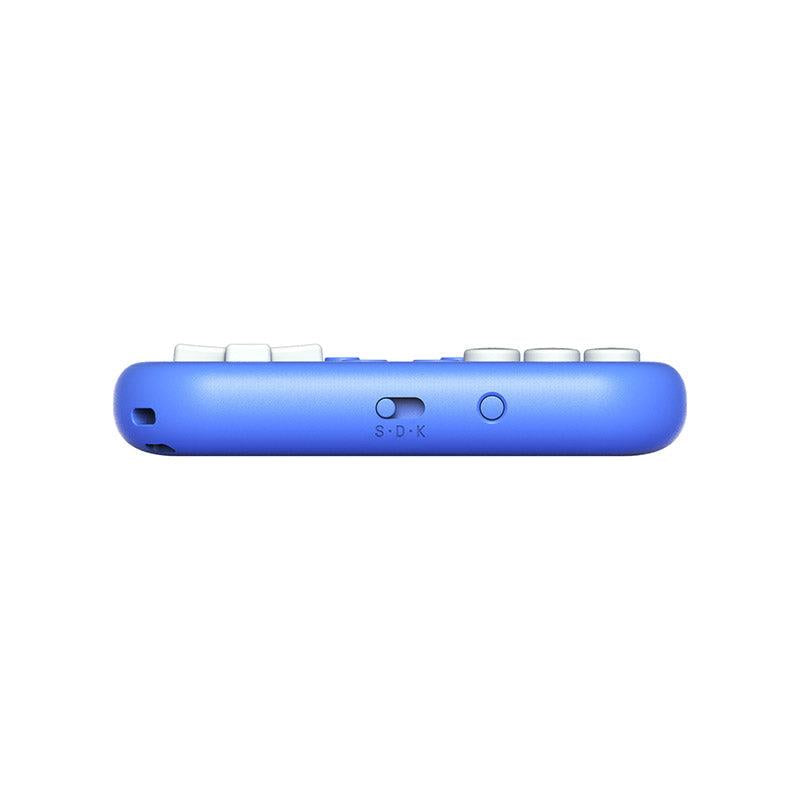 8BitDo Micro Bluetooth Gamepad (Blue) - Wireless Controller for Nintendo Switch, PC, Android & iOS - Compact & Portable for Gaming On-The-Go