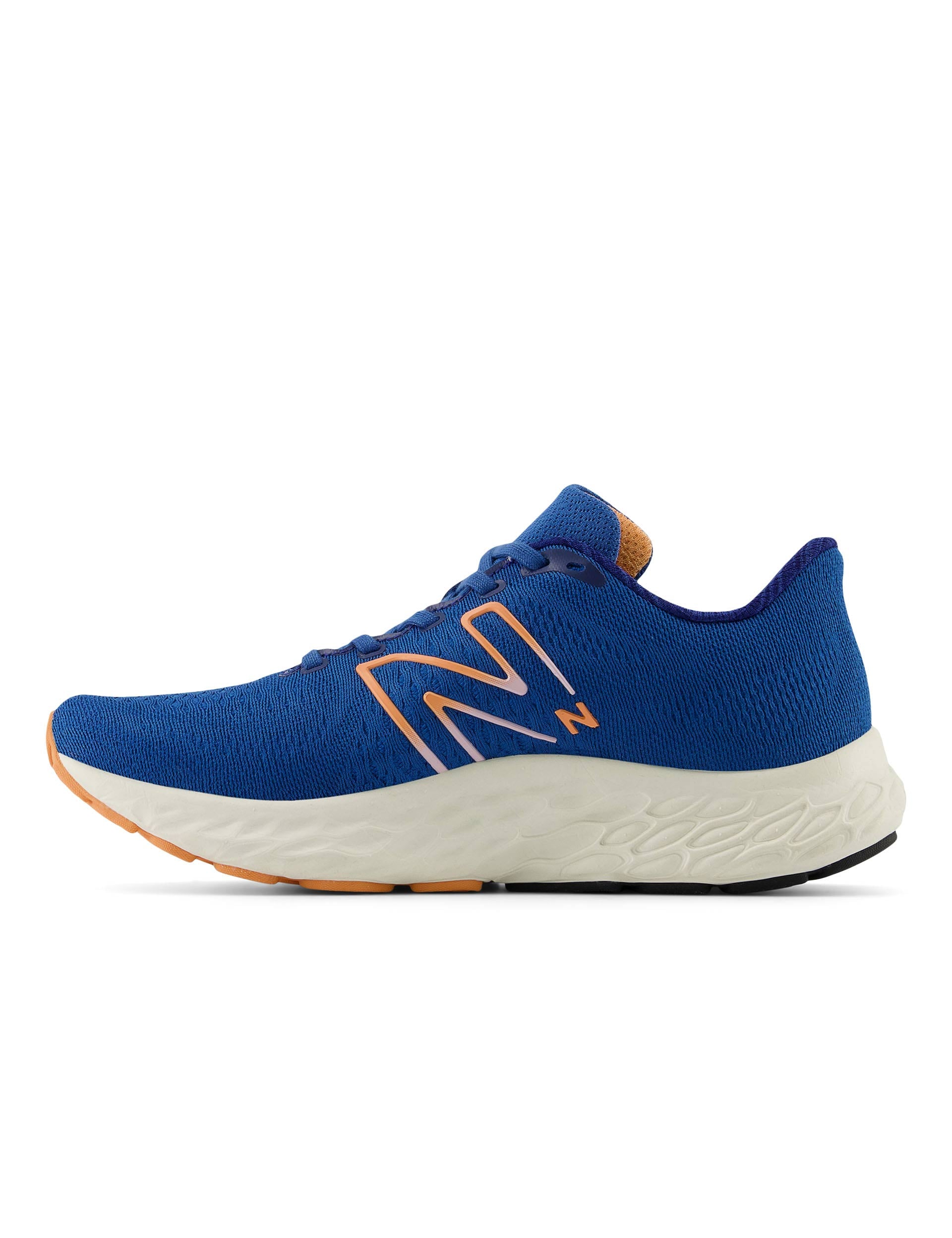 New Balance Fresh Foam X EVOZ v3 Running Shoes for Men - Lightweight & Cushioned - Blue Athletic Sneakers - Perfect for Jogging, Gym Workouts & Daily Wear