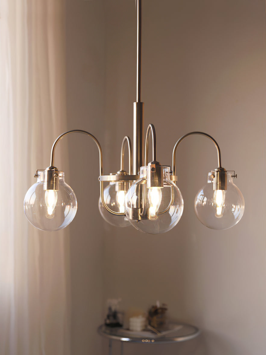 Elegant Hansford Crystal Chandelier - Modern Luxury Ceiling Light Fixture for Dining Room, Living Room & Bedroom Decor | Perfect for Home, Wedding & Restaurant Lighting