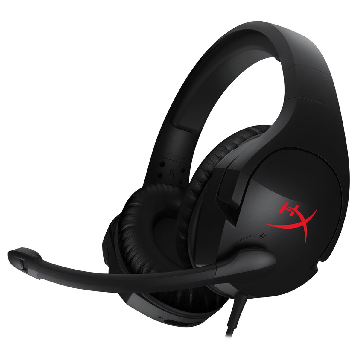 HyperX Cloud Stinger Gaming Headset - Lightweight Comfort, Noise Cancelling Mic - Black (HX-HSCS-BK) | Perfect for PC, PS4, Xbox & Mobile Gaming