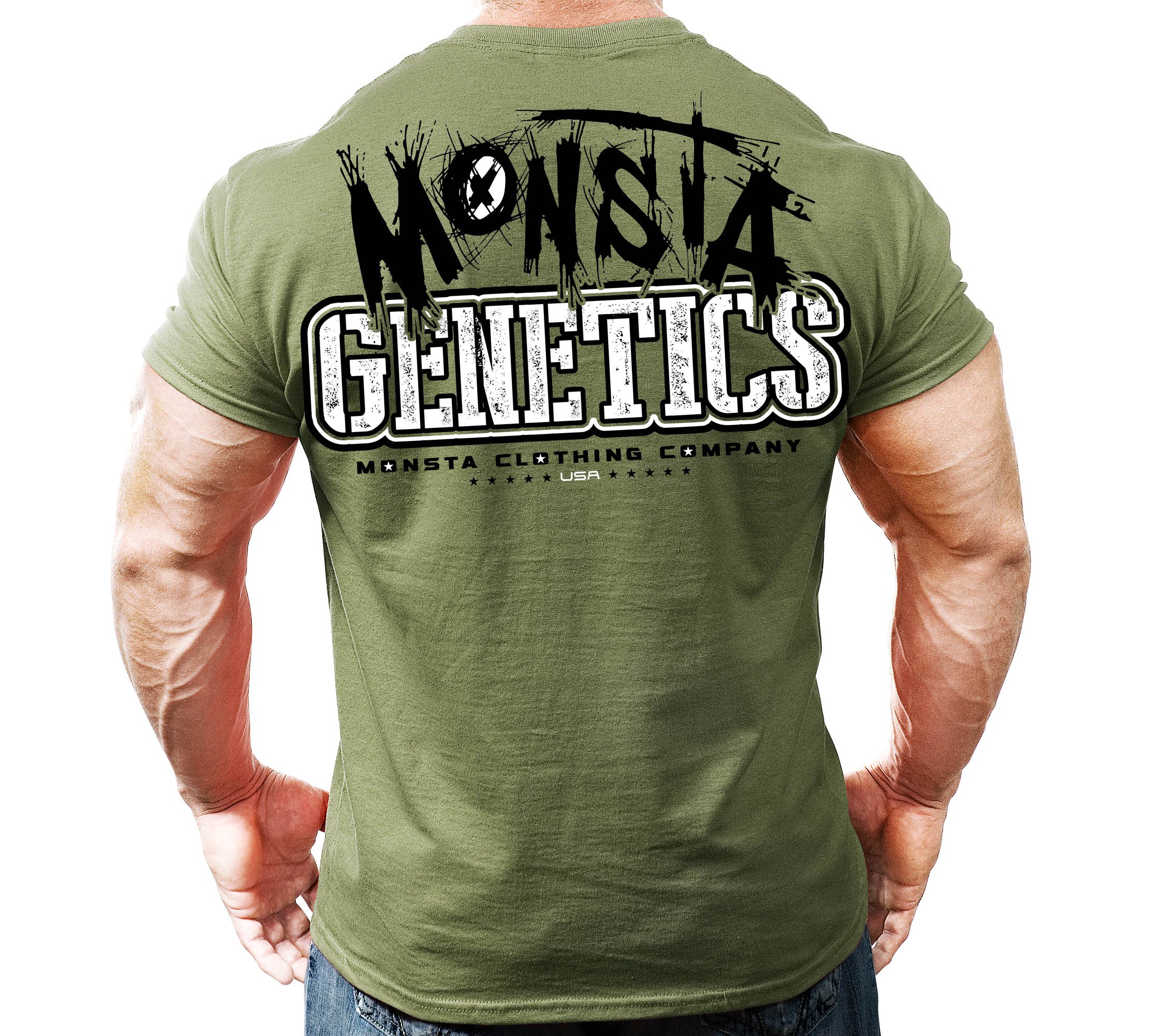 Men's Bodybuilding Workout T-Shirt - Genetics Inspired Gym Tee for Weightlifting & Fitness Training - Perfect for Gym Sessions, Bodybuilding Competitions & Casual Wear