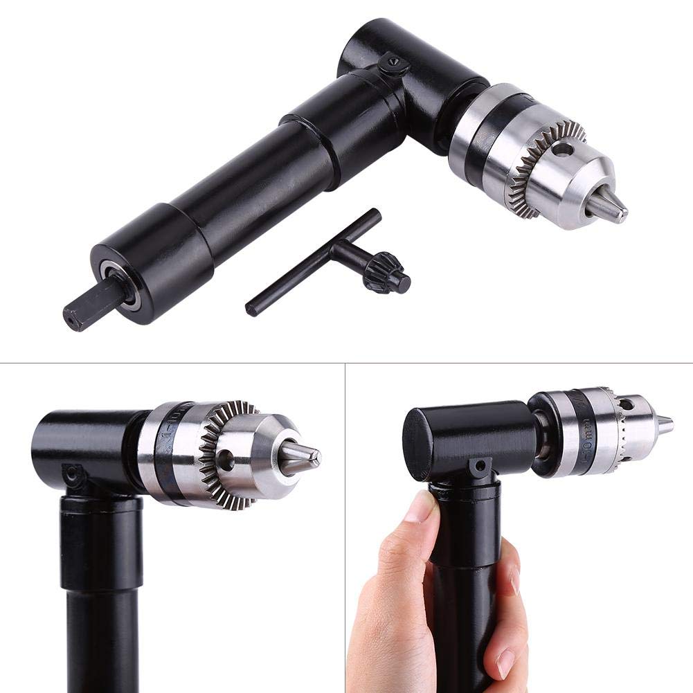 High Power Electric Drill with Iron Chuck & Aluminum Extension - Heavy Duty Drill Gun for Tight Spaces | Perfect for DIY, Construction, and Home Repair Projects