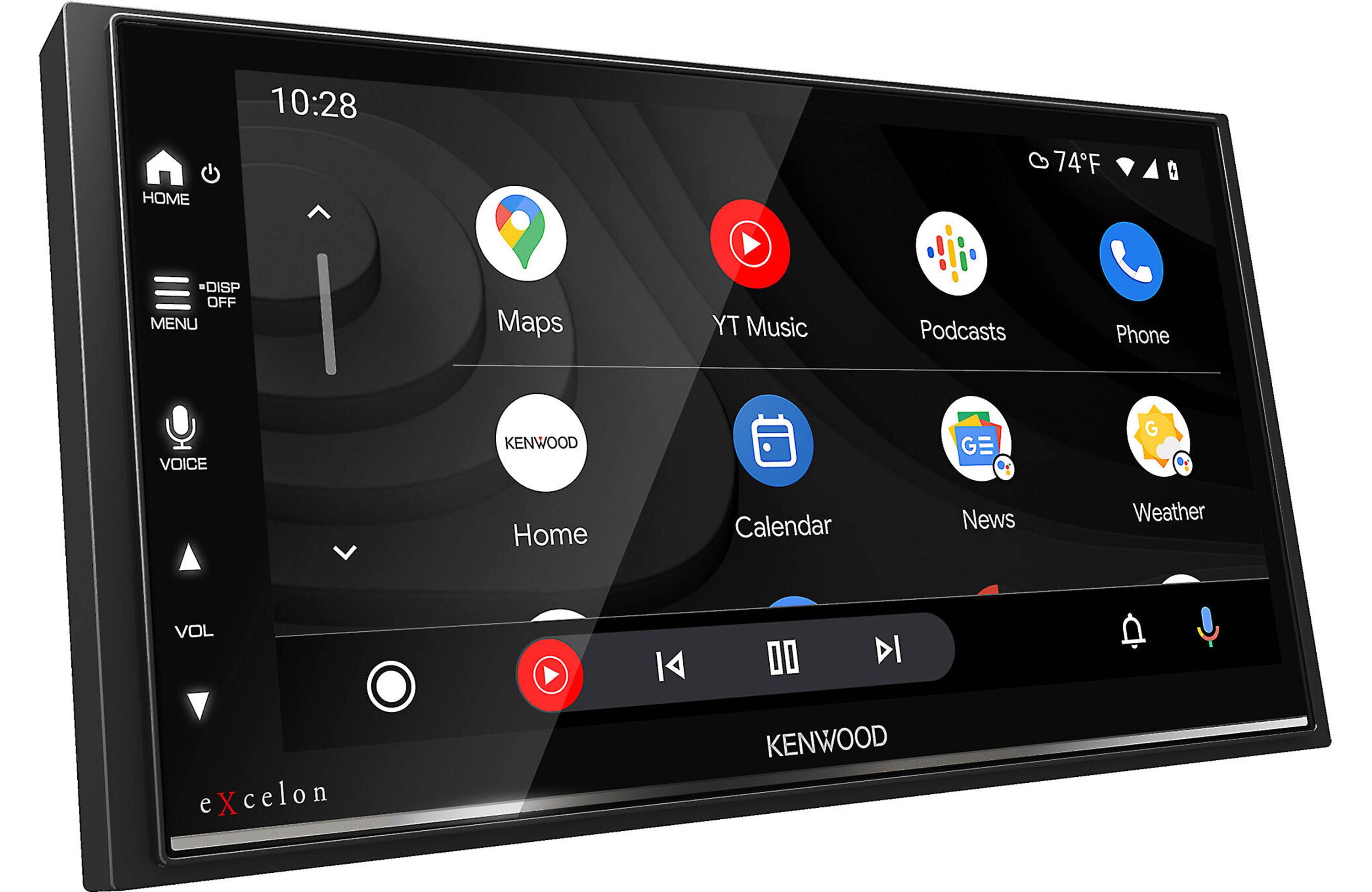 Kenwood Excelon DMX709S Digital Multimedia Receiver with Apple CarPlay & Android Auto - Premium Car Stereo for Seamless Music Streaming & Hands-Free Calling