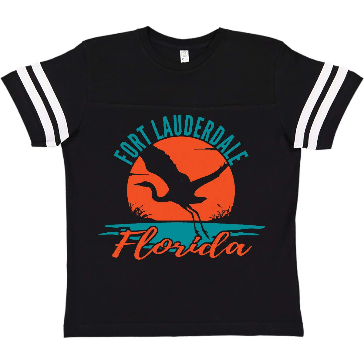 Inktastic Fort Lauderdale Florida Vacation Trip Youth T-Shirt - Comfortable Travel Tee for Kids, Boys & Girls - Perfect for Beach Trips, Family Vacations & Summer Outings