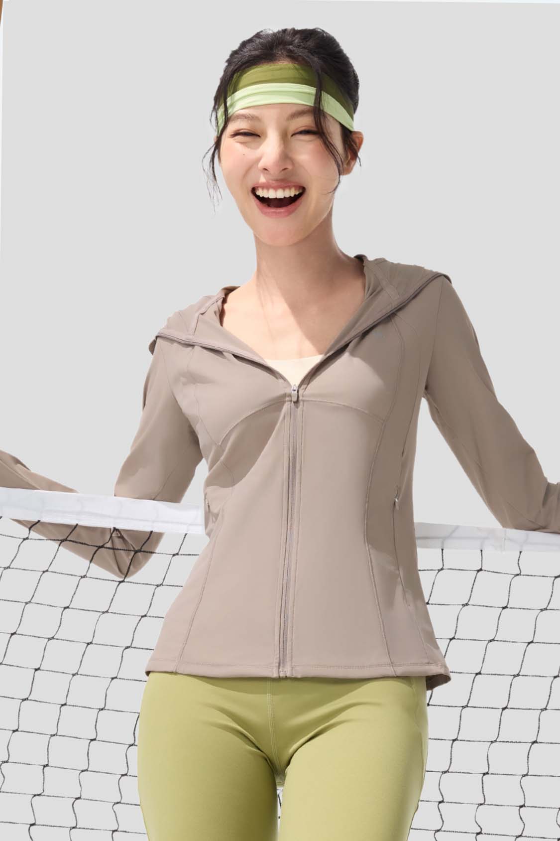 Motion Women's Cooling Quick Dry Sports Jacket UPF100+ Sun Protection - Lightweight Athletic Running Jacket for Outdoor Workouts & Summer Activities