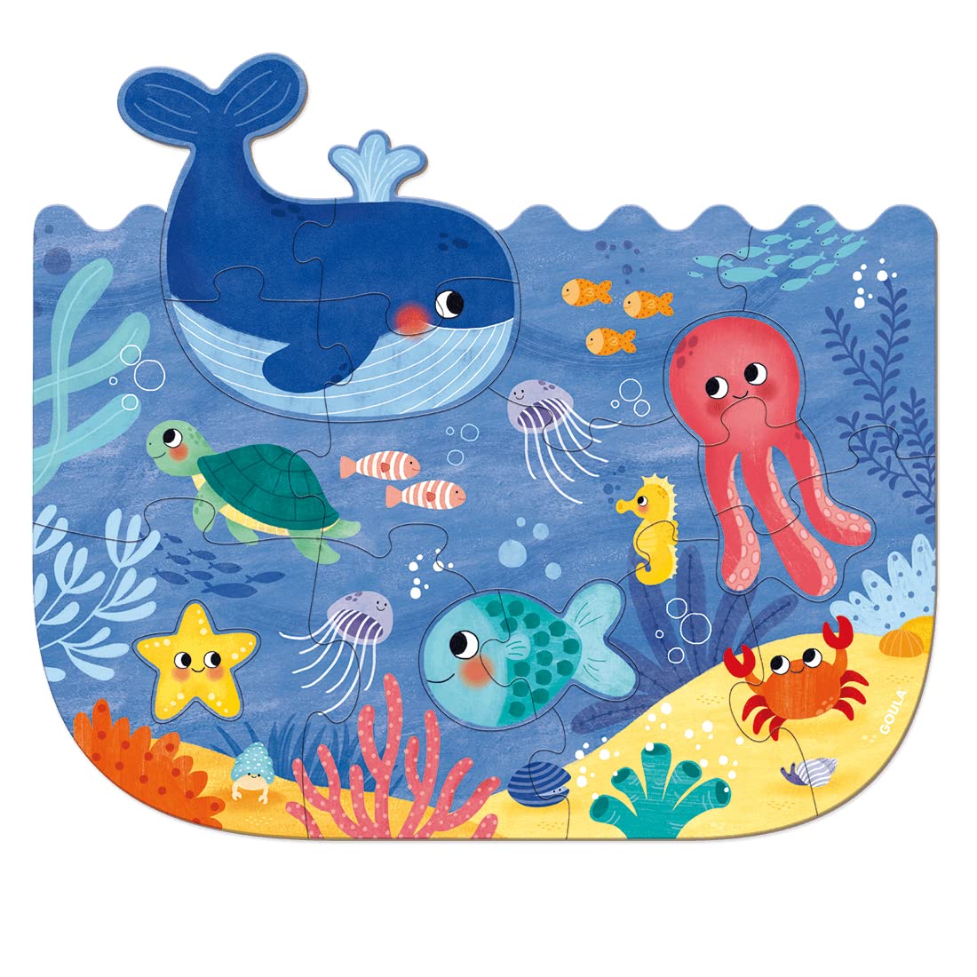 XXL Ocean Puzzle for Adults - 1000 Piece Jigsaw Puzzle with Vibrant Underwater Scenes - Perfect for Family Game Night, Stress Relief & Home Decor