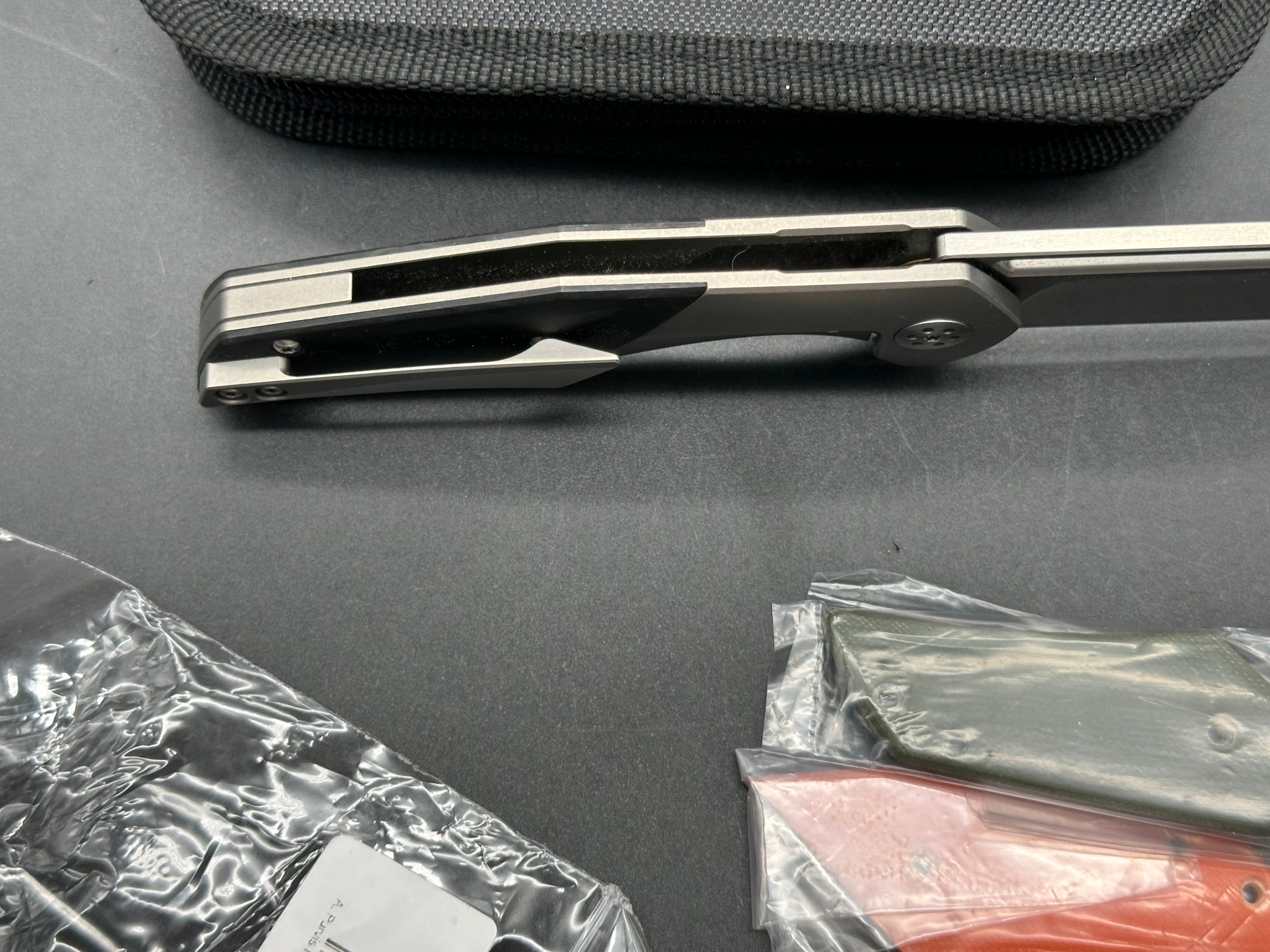 A. Purvis Primordial MK2 - Premium EDC Pocket Knife for Outdoor, Camping & Everyday Carry | Tactical Folding Knife with Durable Stainless Steel Blade & Ergonomic Grip | Perfect for Hiking, Survival & Utility Tasks
