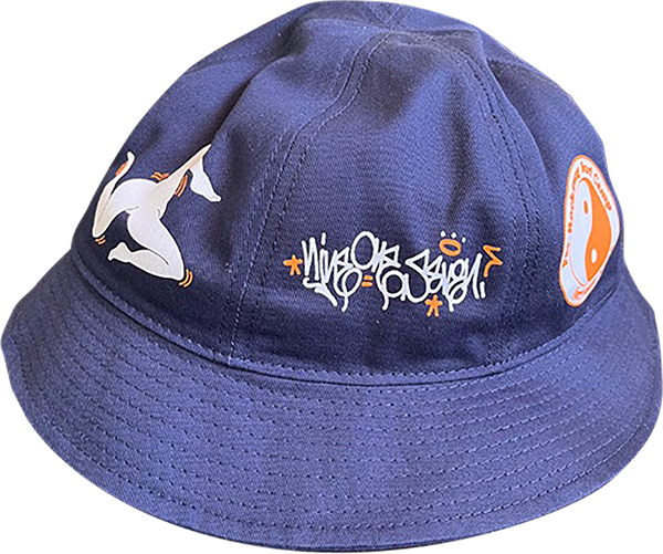 Call Me 917 917 Crew Bucket Skate Hat - OFM Blue | Stylish Streetwear for Skateboarding & Urban Fashion