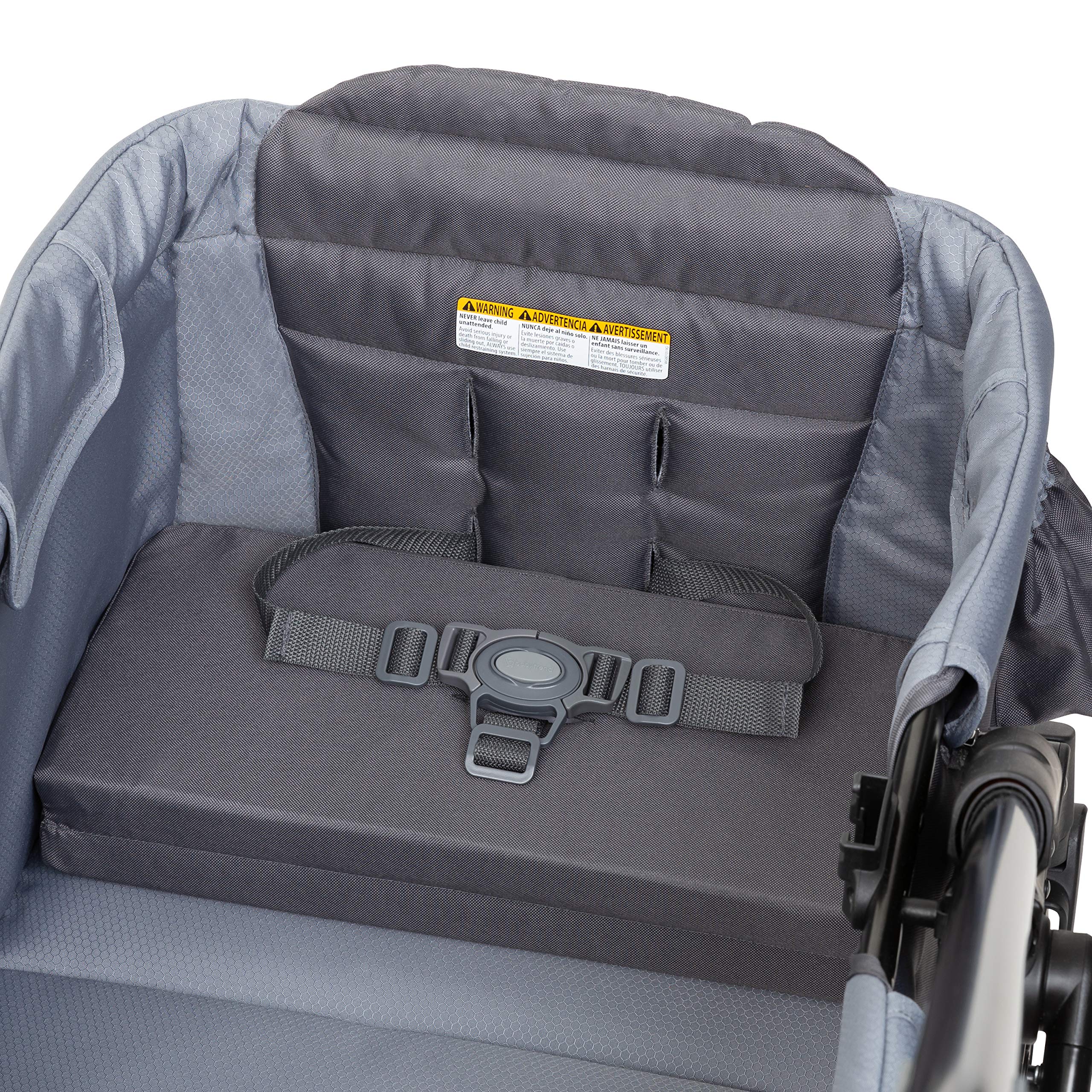 Baby Trend Expedition 2-in-1 Stroller Wagon PLUS - Ultra Grey | Convertible Stroller & Wagon for Kids | Perfect for Park Outings, Beach Trips & Family Adventures