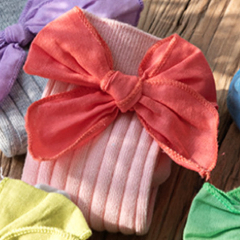 Baby Girl Lace Bow Knot Princess Straight Socks - Cute Ankle Socks for Toddler Girls | Perfect for Parties, Photos & Special Occasions