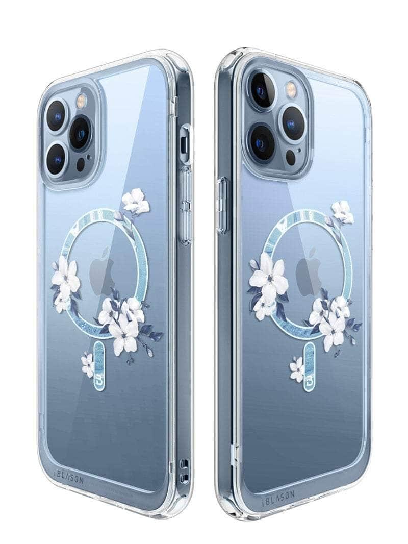 iPhone 13 Pro Max Case - BLASON Halo Slim Clear Protective Cover with MagSafe Compatibility | Perfect for Everyday Use, Work & Travel
