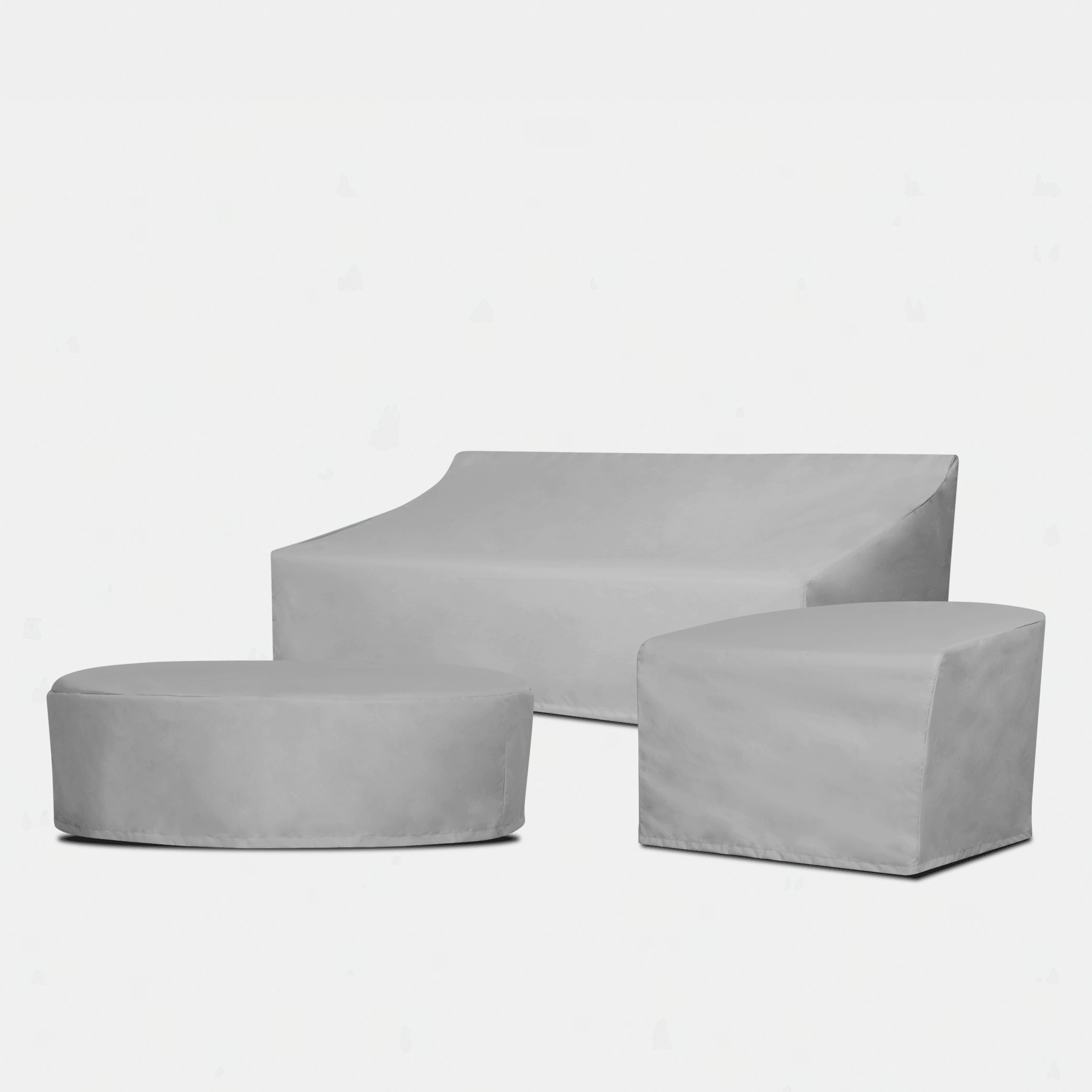 Pacific Aluminum 3-Seat Outdoor Sofa Cover - Waterproof & UV-Resistant Patio Furniture Protector for All Weather Conditions | Perfect for Backyard, Deck, and Poolside Use
