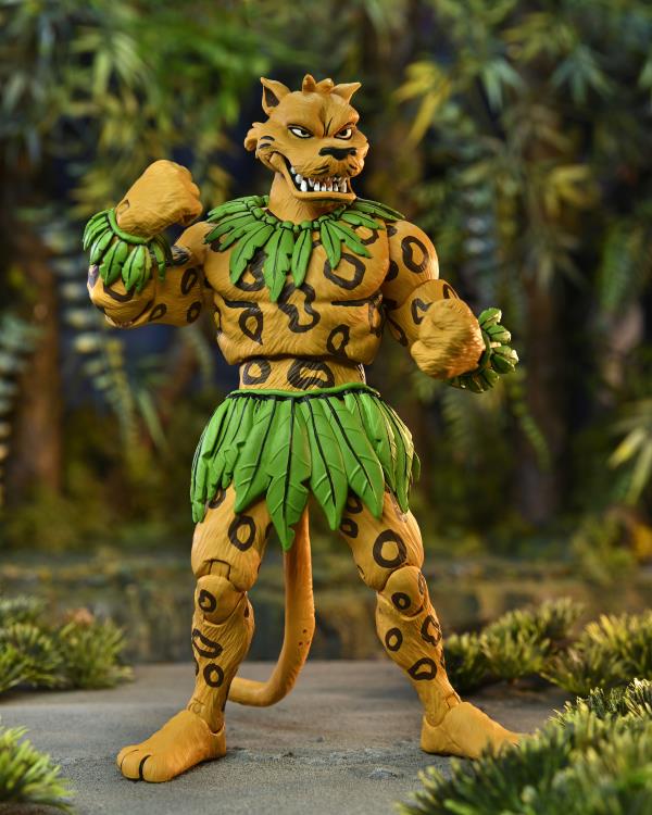 NECA Teenage Mutant Ninja Turtles Adventures Jagwar Action Figure - Collectible TMNT Toy for Fans & Display - Perfect for Play, Gifts, and Comic Book Collections