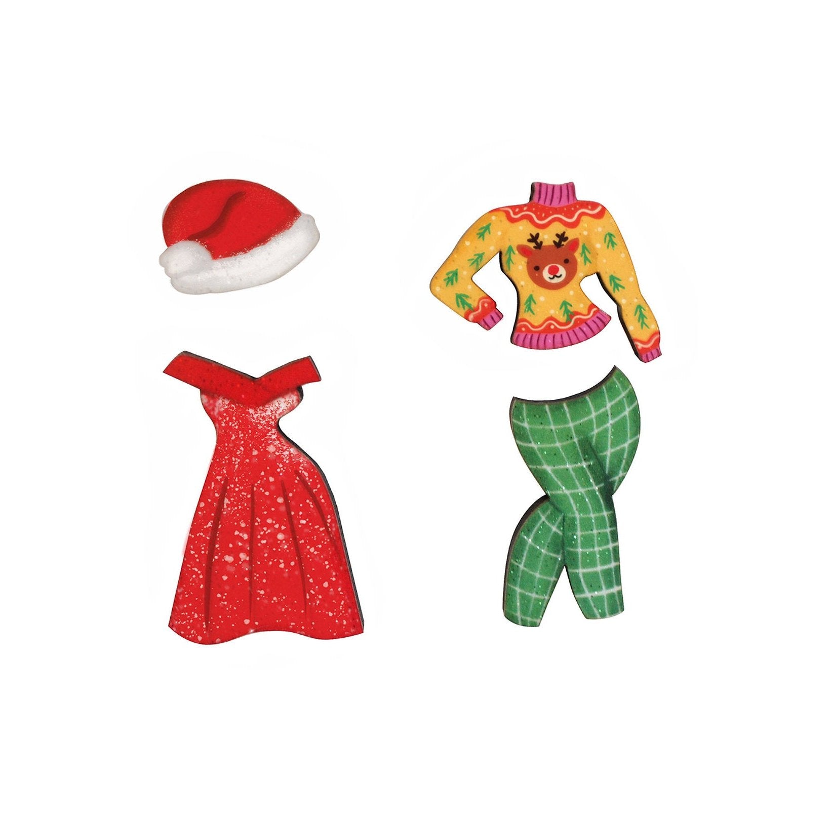Laliblue Christmas Holiday Brooches - Festive Outfit Pins for Women, Party Accessories, Gift Ideas - Perfect for Christmas Parties, Office Celebrations & Holiday Gatherings