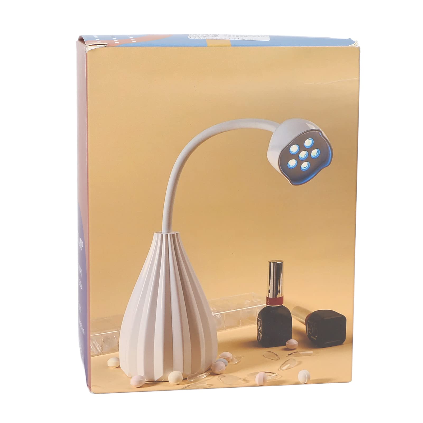 Professional UV LED Nail Lamp with USB Charging - Fast Curing for Gel Polish, Nail Glue & Poly Extension Gel - Perfect for Home Nail Salon & DIY Manicures