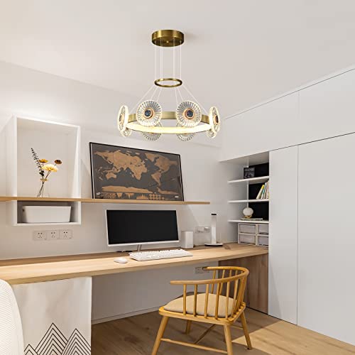 Gold/8-Lights/Dimmable-48W