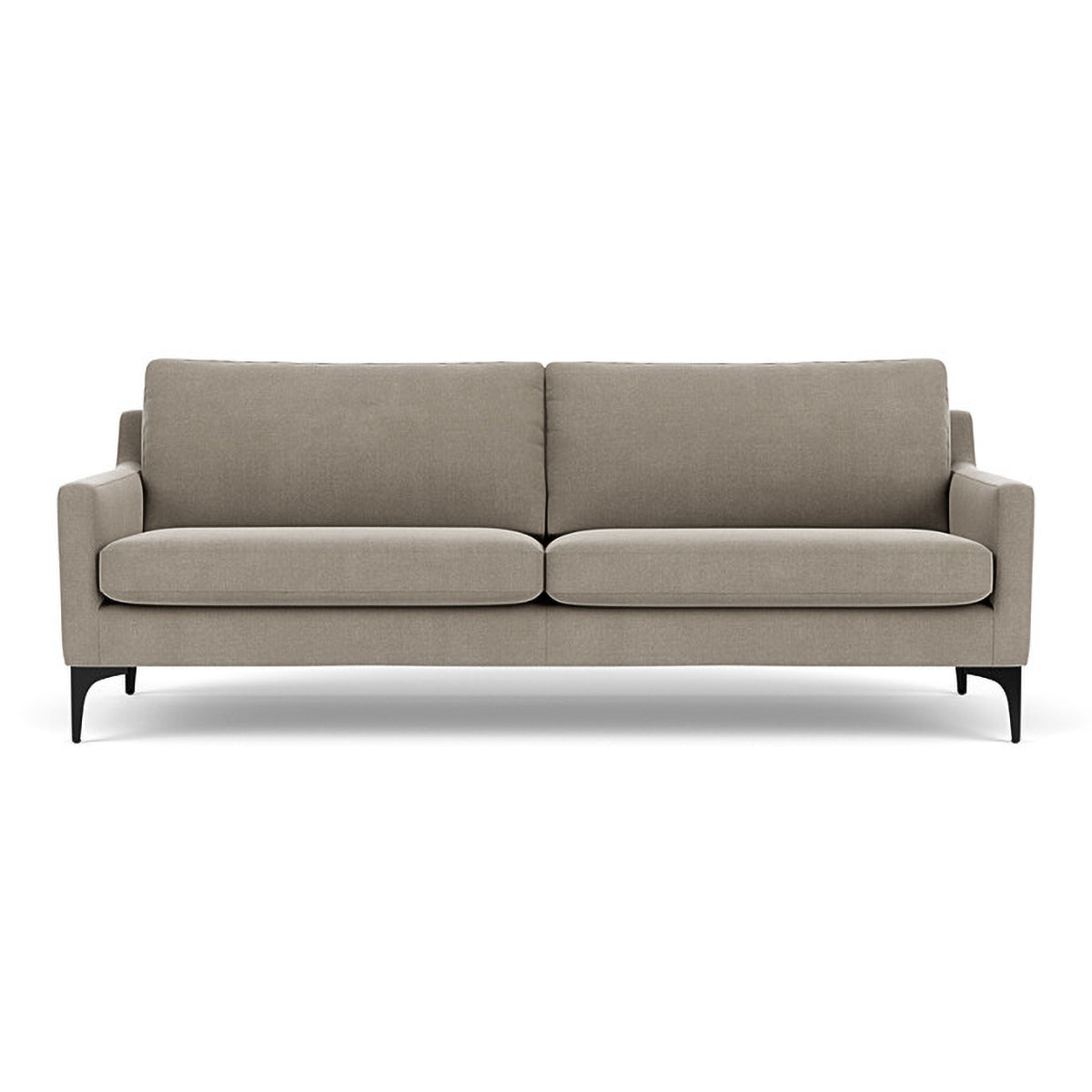 Astha Fabric 3-Seater Sofa - Modern Living Room Furniture for Small Spaces | Comfortable Couch for Apartments, Dorm Rooms & Cozy Homes