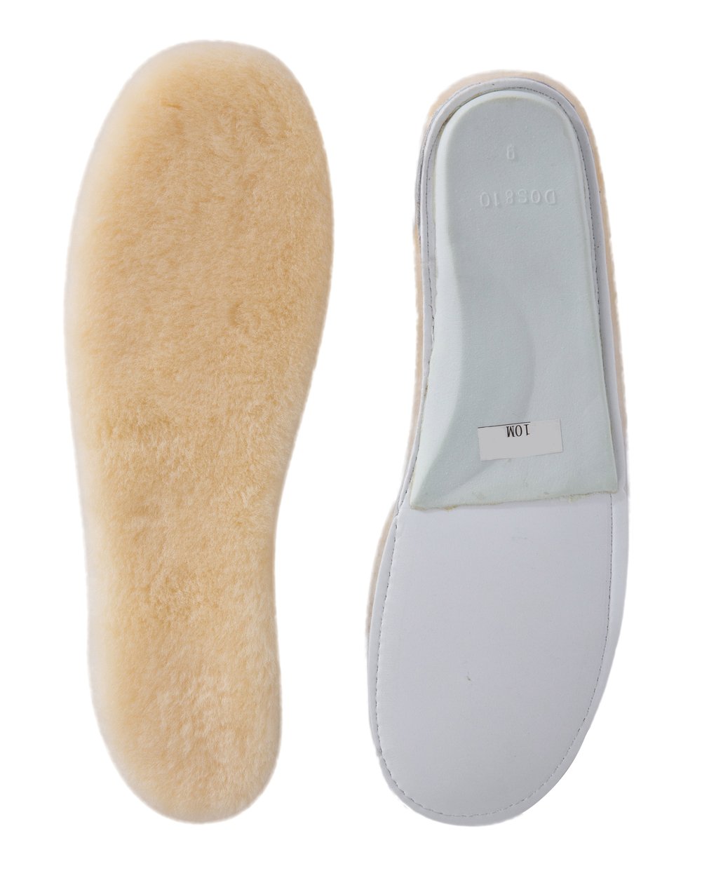 Premium Sheepskin Insoles for Women - Ultra Soft Wool Fur Fleece Inserts for Cozy Warmth - Size 9 (1 Pack) - Perfect for Winter Boots, Slippers & Cold Weather Comfort