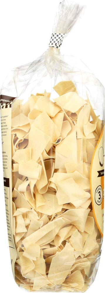 Al Dente Golden Egg Pappardelle Pasta - 6 Pack (12 Oz Each) | Premium Italian Egg Noodles for Gourmet Pasta Dishes, Carbonara & Special Occasions