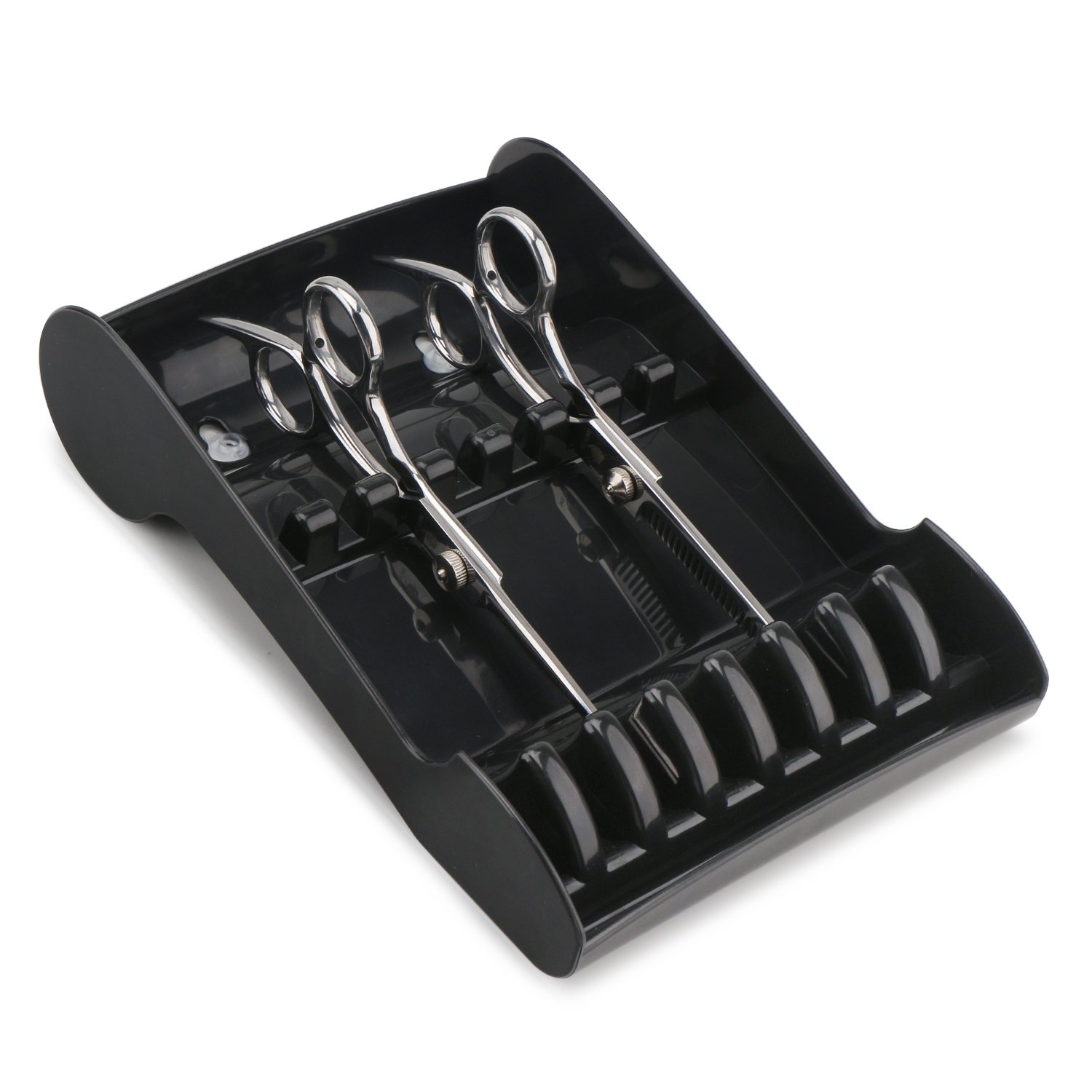 **Segbeauty Professional Hair Scissors Holder - Salon & Barber Scissor Organizer for Stylists - Holds 6 Hair Cutting Shears - Perfect for Salon, Barber Shop & Home Use**