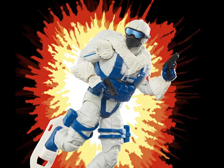 G.I. Joe Classified Series Retro Collection Snow Serpent Action Figure - 6-Inch Collectible Toy for Display & Play - Perfect for Fans, Collectors & Nostalgic Gift Giving