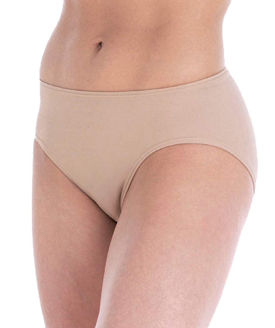 Body Wrappers Dance Panty Bikini Cut 264 - Comfortable & Breathable Underwear for Ballet, Yoga & Dance Practice | Perfect for Performances & Rehearsals