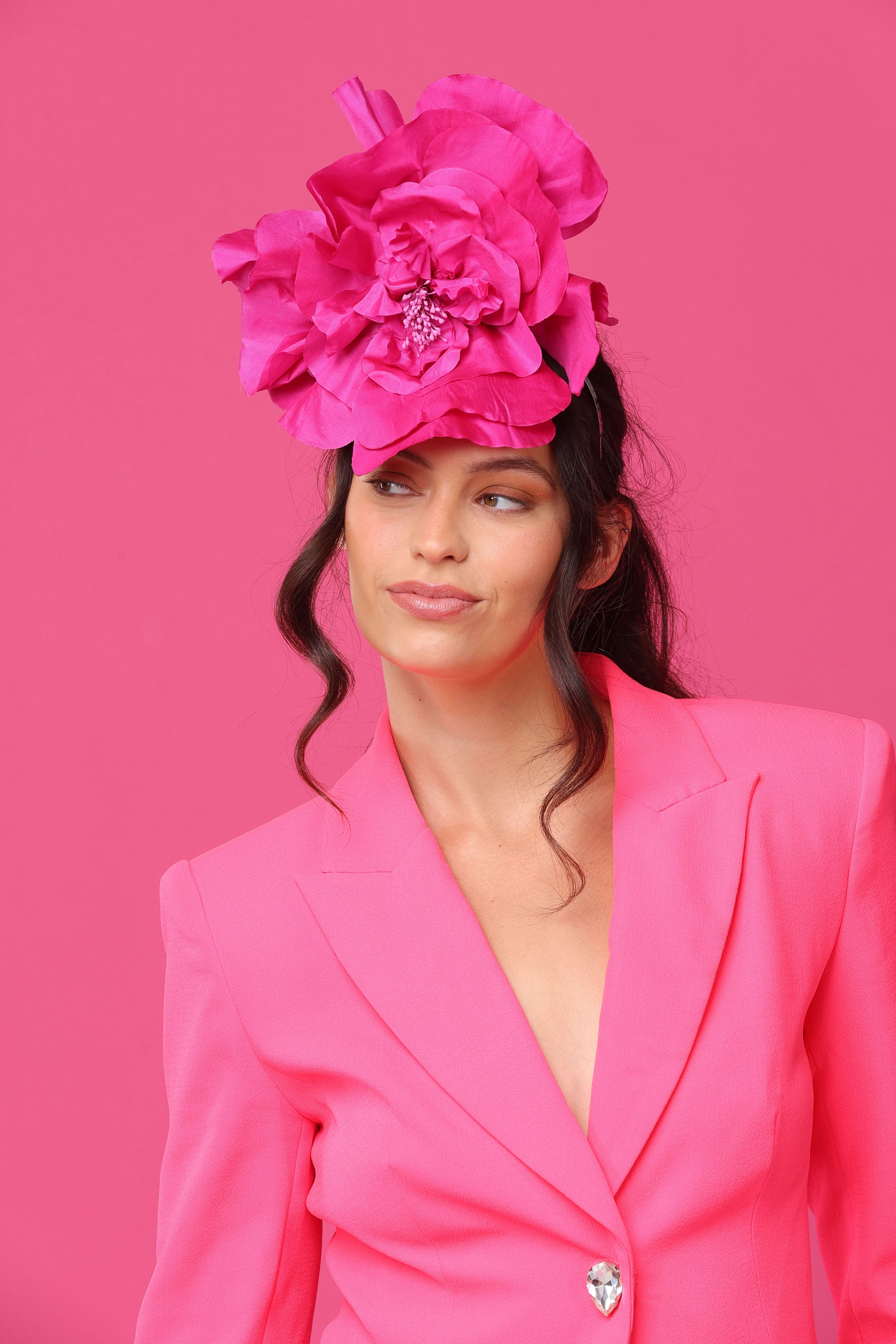 Elegant Cindy Fascinator Hat for Women - Vintage Style Hair Clip Headpiece for Weddings, Parties & Special Occasions