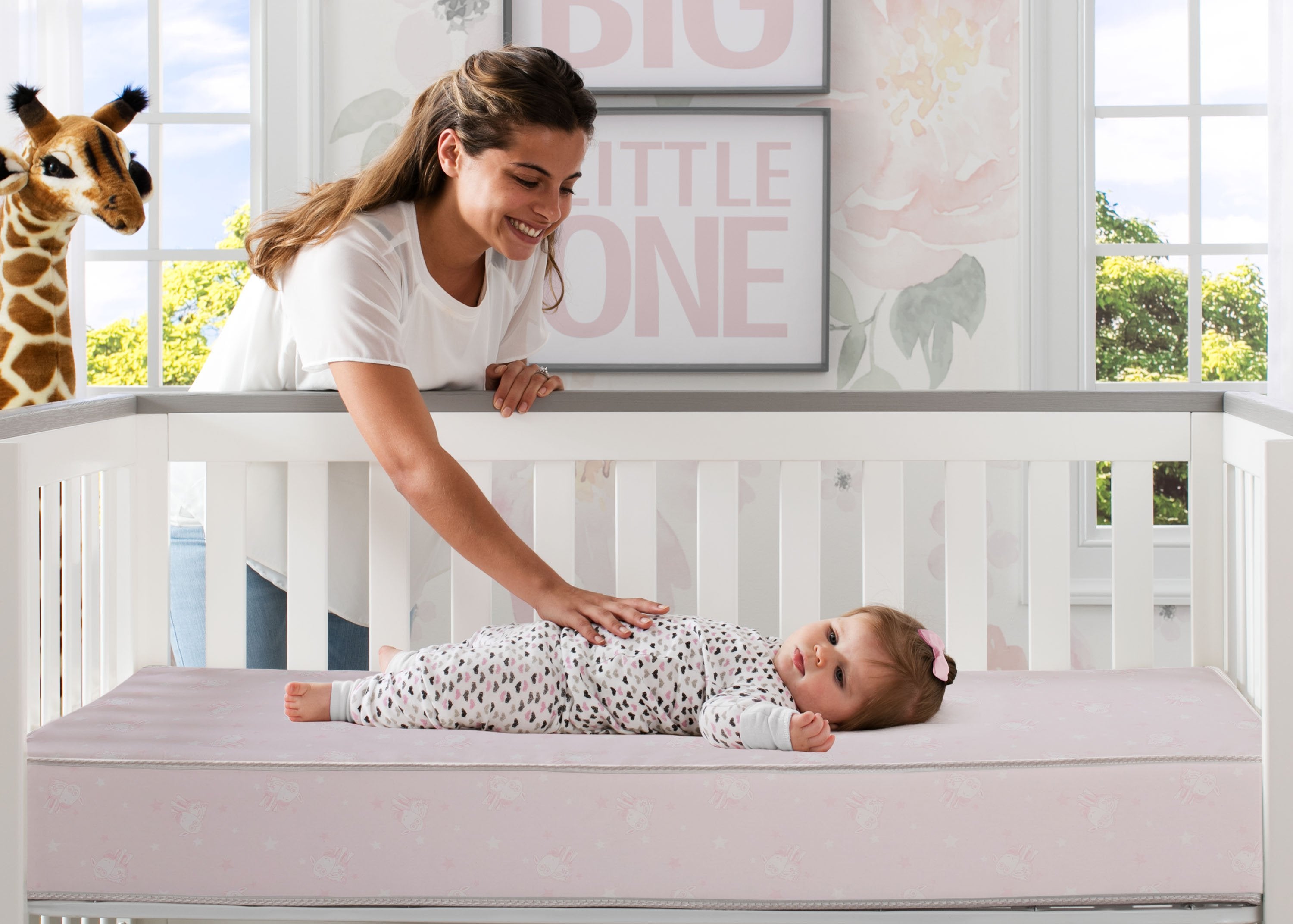 Sertapedic® Bloom Crib and Toddler Mattress - Breathable, Waterproof & Hypoallergenic Baby Mattress for Safe Sleep | Perfect for Nursery, Daycare & Travel Cribs