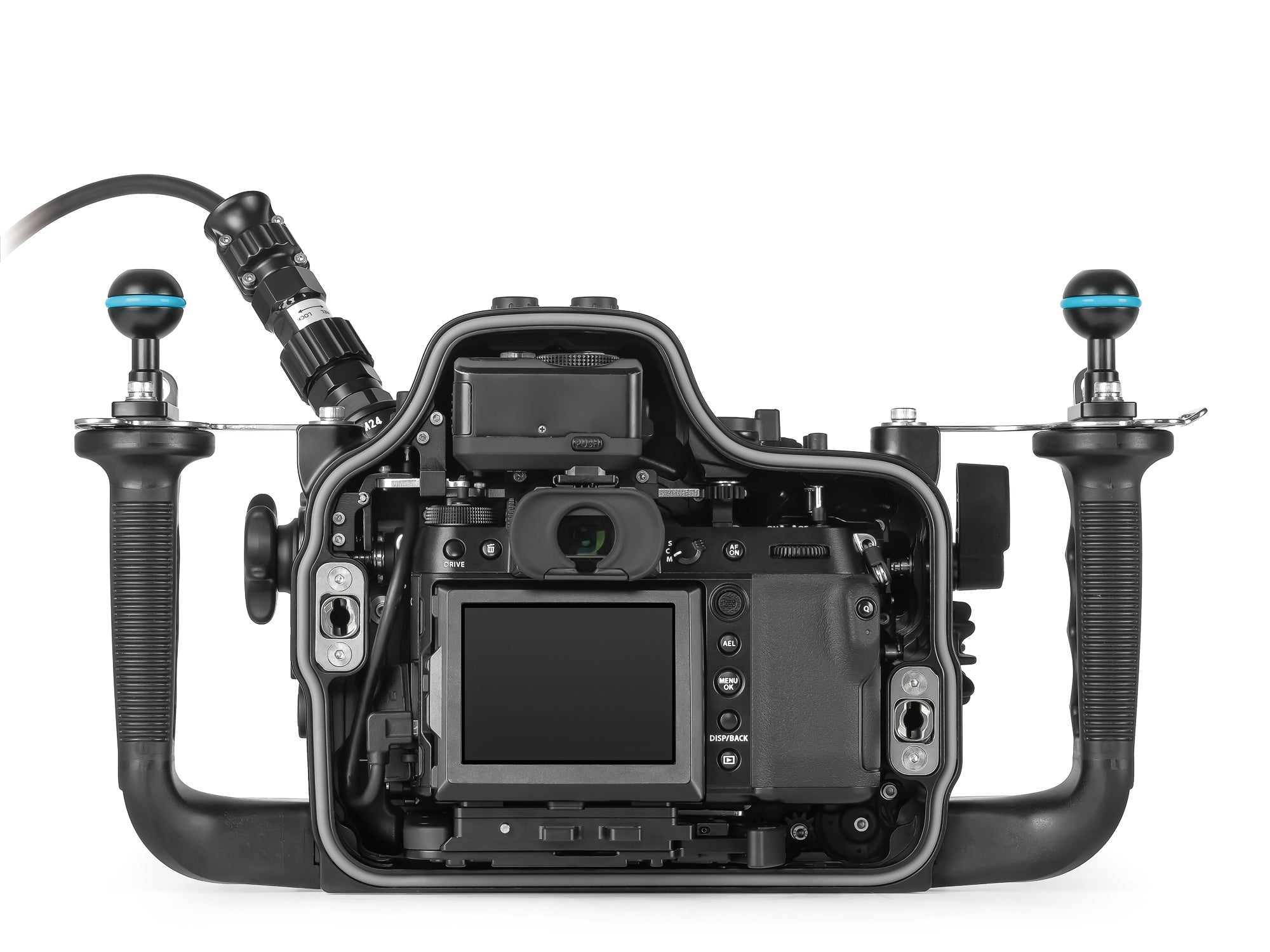 Waterproof Underwater Housing for Fujifilm GFX100S & GFX100S II Camera - Professional Dive Case for Scuba, Surf Photography & Marine Exploration