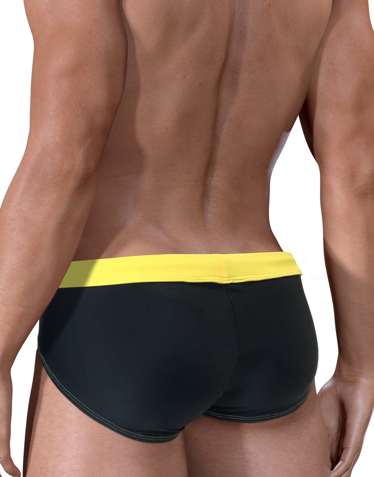 Wildmant Moby Big Boy Pouch Swim Trunks - Quick Dry Men's Swimwear with UPF 50+ Sun Protection - Perfect for Beach, Pool, and Water Sports