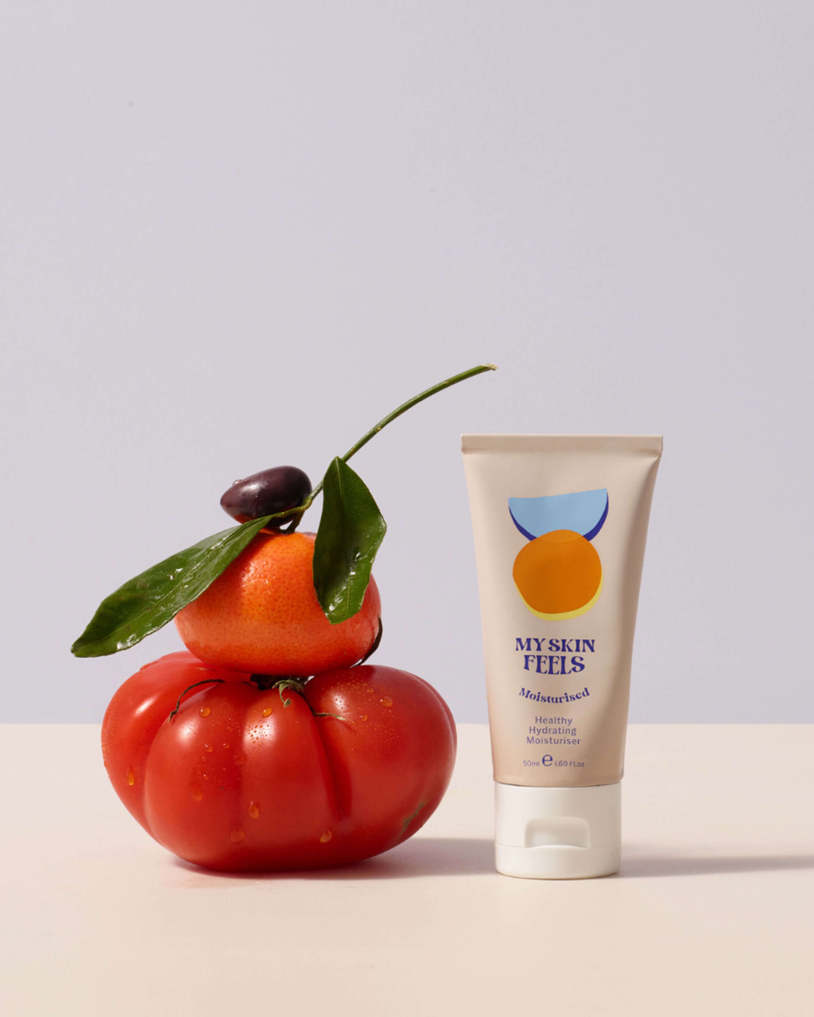 Moisturised Healthy Hydrating Moisturizer - Deep Hydration Face Cream for Dry & Sensitive Skin | Day & Night Use for Glowing Complexion | Perfect for Daily Skincare Routine & Winter Care