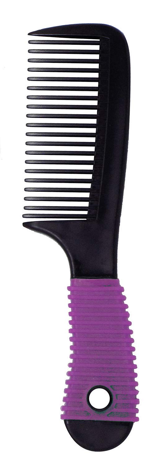 Professional Hair Brush with Comb for Men & Women - Wizme Detangling & Styling Tool, Lightweight 15g (Purple, Pack of 1) | Perfect for Home, Travel & Salon Use