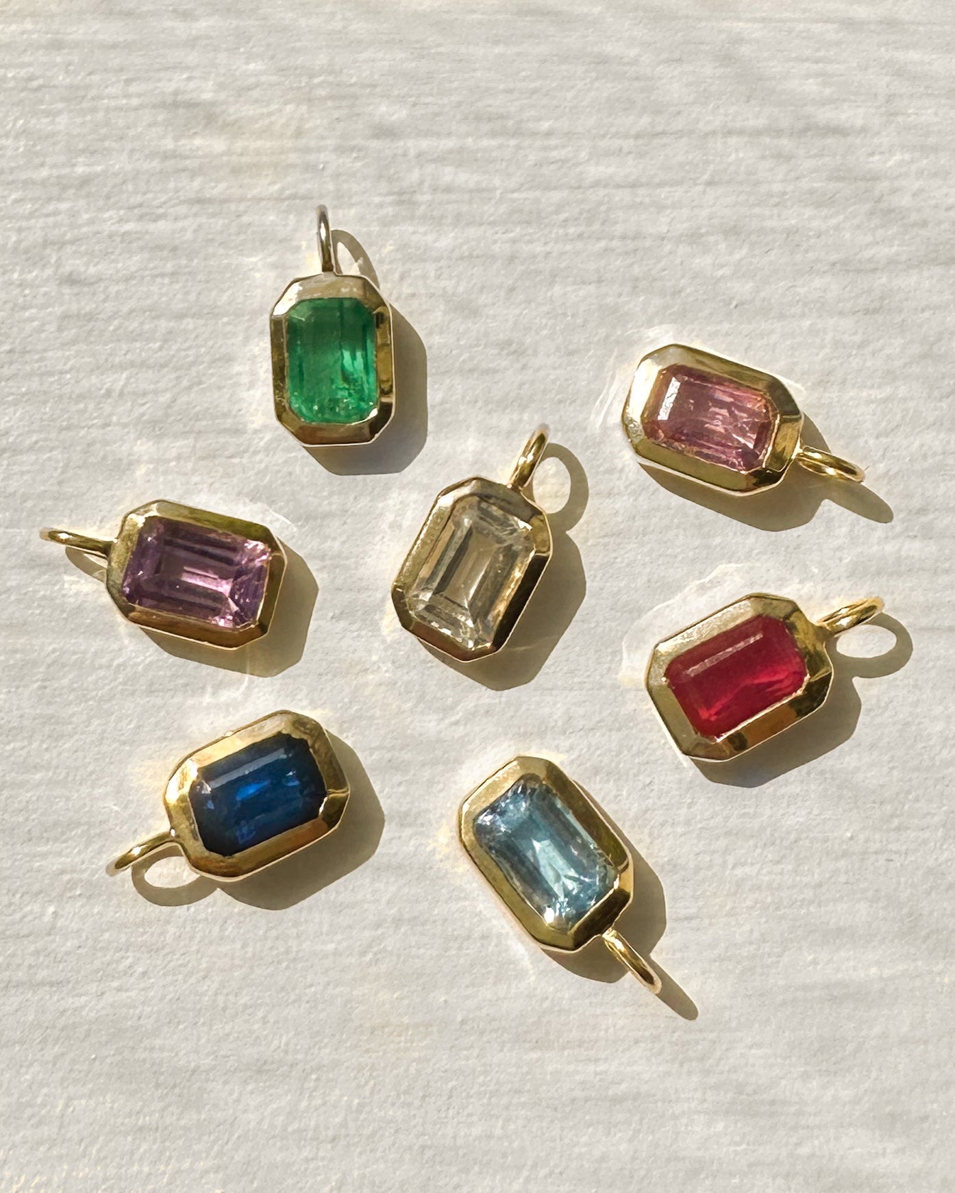 Emerald Cut Pendant Necklace - 14K Gold Plated Elegant Solitaire Jewelry for Women - Perfect for Weddings, Anniversaries & Special Occasions
