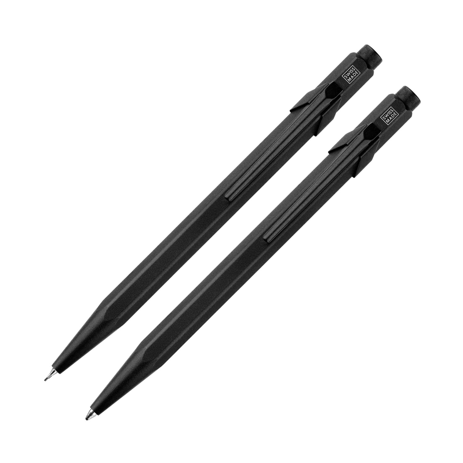 Premium Caran d'Ache 849 Black Code Ballpoint Pen & 0.7mm Mechanical Pencil Set - Special Edition Gift Box | Luxury Writing Instruments for Professionals, Students & Collectors | Perfect for Office, School & Signature Moments