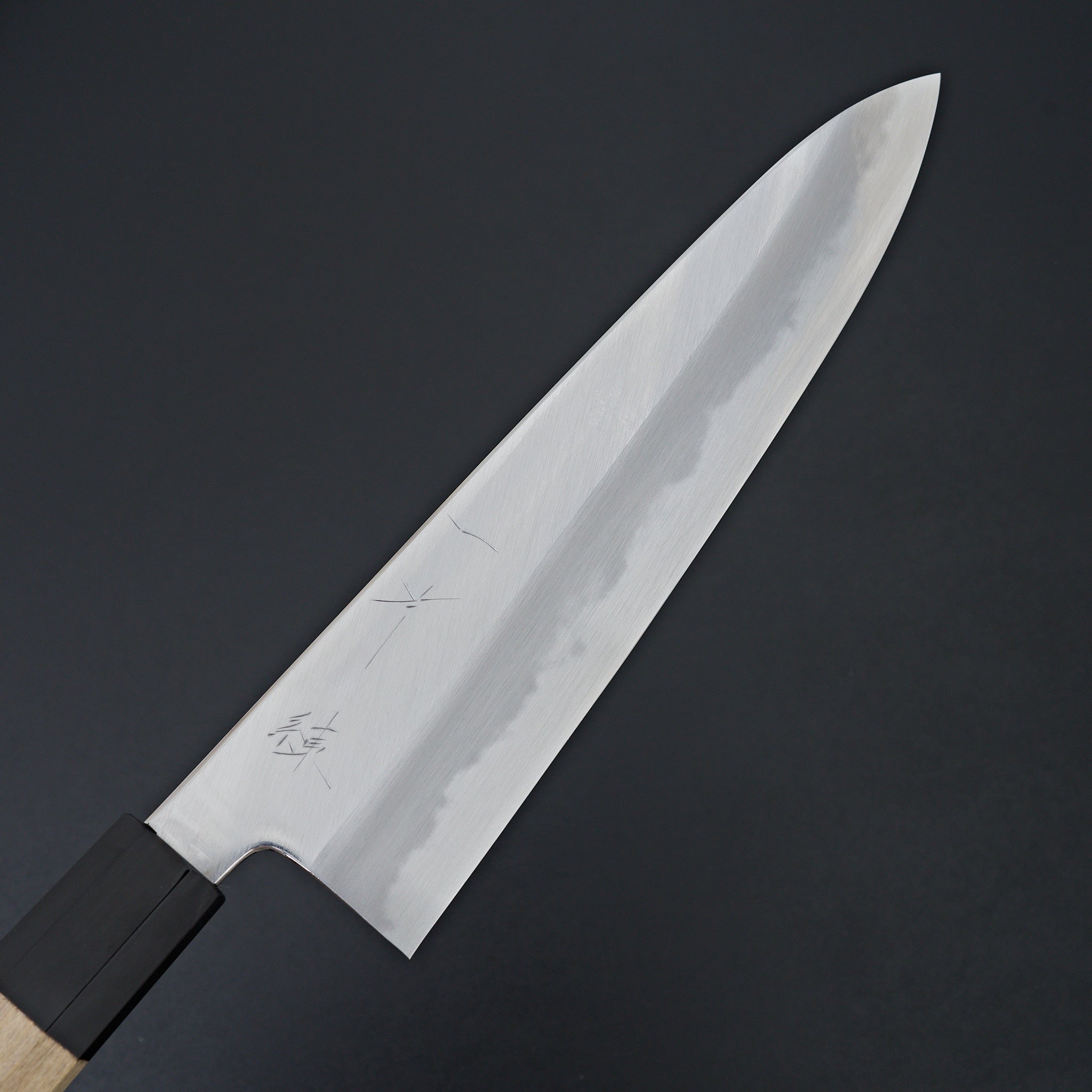 Hitohira Tanaka Ren White #2 Gyuto 240mm Japanese Chef Knife with Ho Wood Handle - Perfect for Sushi, Meat Slicing & Professional Kitchen Use