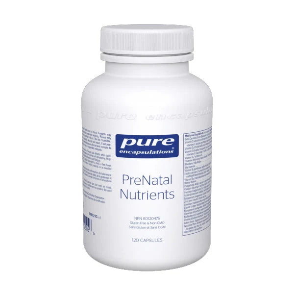 Pure Encapsulations Prenatal Vitamins - Essential Nutrients for Pregnancy & Postpartum Care - Supports Healthy Fetal Development & Maternal Wellness