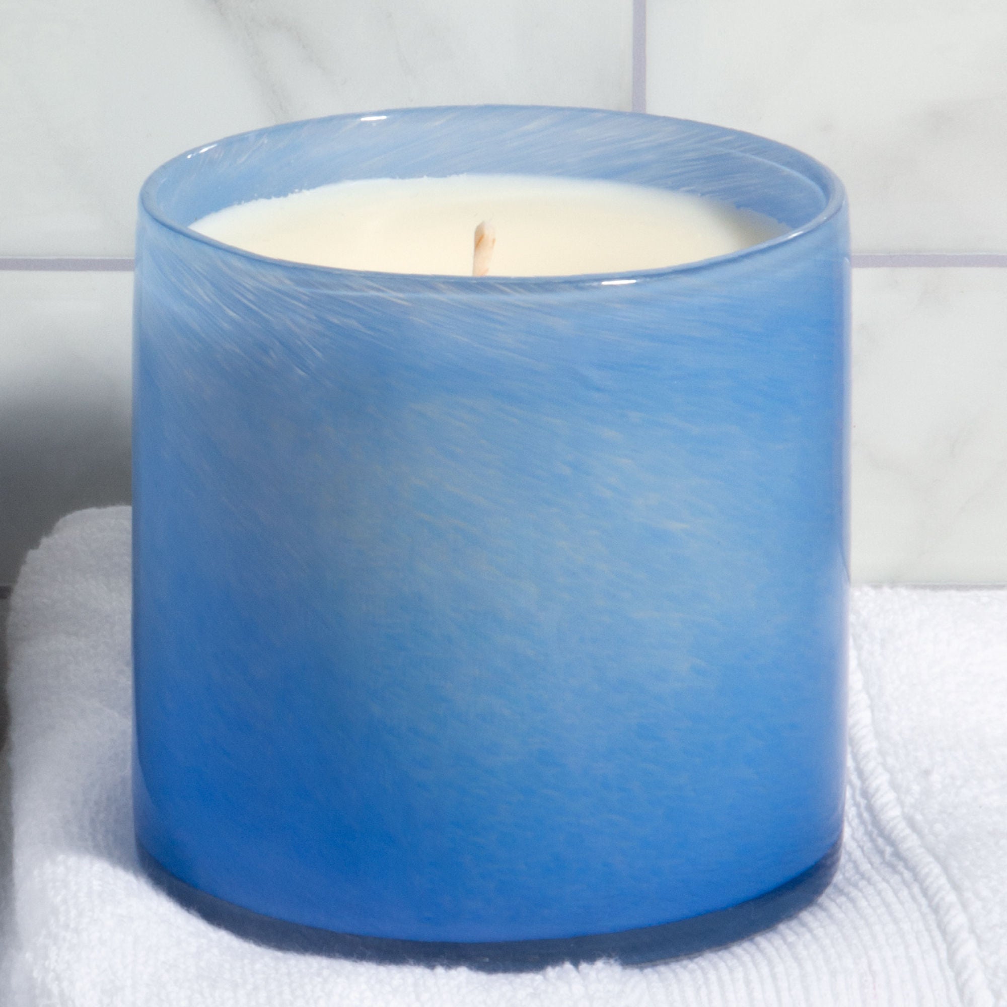 Bluemercury Spa Classic Candle - Aromatherapy Scented Candle for Relaxation & Stress Relief - Perfect for Home Spa, Bathroom, Bedroom & Meditation