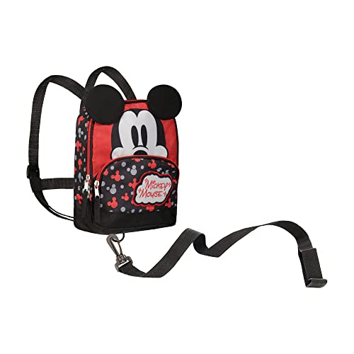 Disney Toddler Safety Backpack with Removable Leash - Anti-Lost Kids Harness Backpack for Boys & Girls - Travel, Shopping & Outdoor Adventures