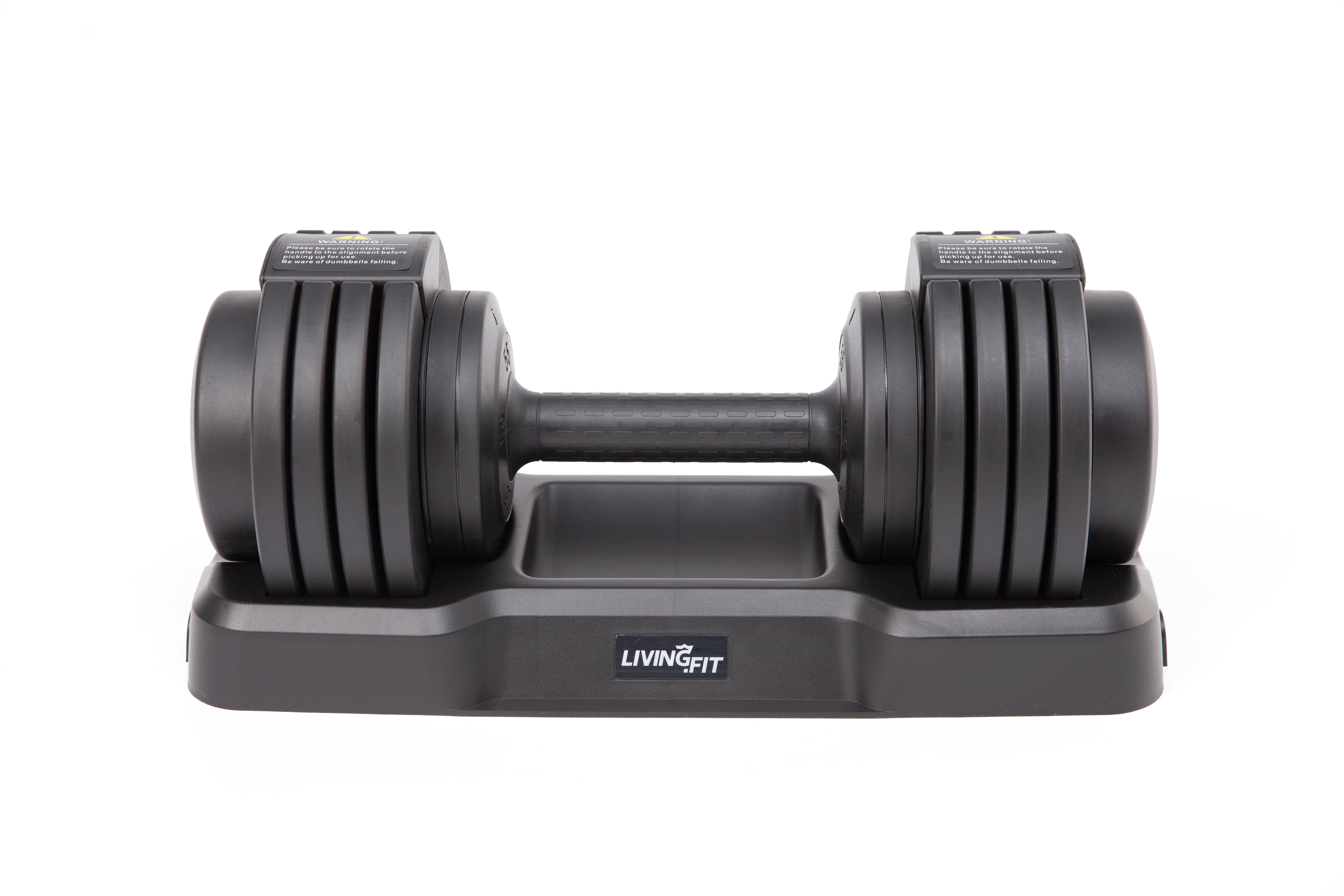 Adjustable Dumbbell Set - 40LB Adjustable Weight Dumbbells for Home Gym, Strength Training & Fitness Workouts - Perfect for Men and Women - Ideal for Small Spaces, Apartment & Full-Body Exercises