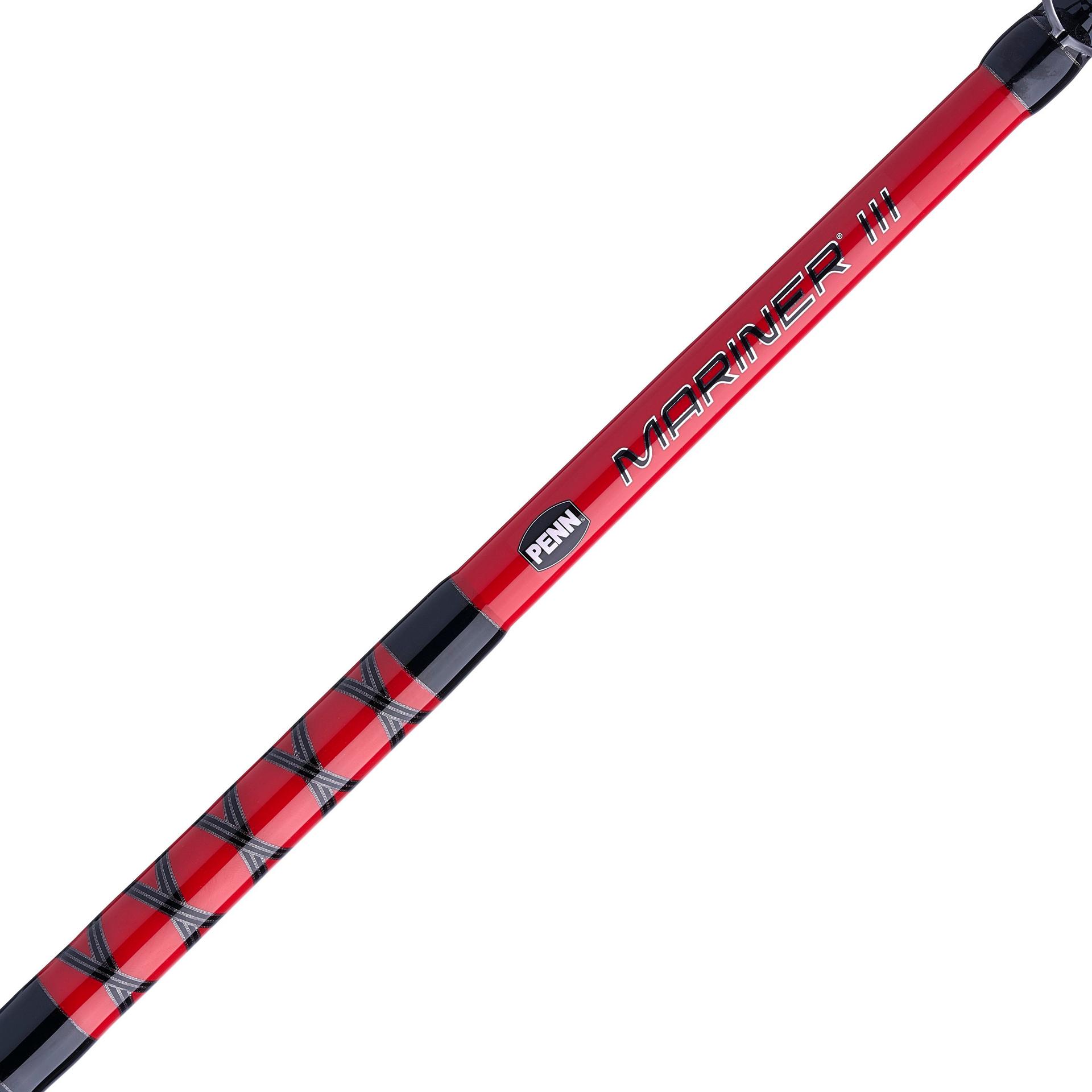 Mariner® III Fishing Rod - 7ft Medium Heavy Conventional Boat Rod for Saltwater & Freshwater Fishing - Perfect for Offshore, Inshore, and Deep Sea Angling