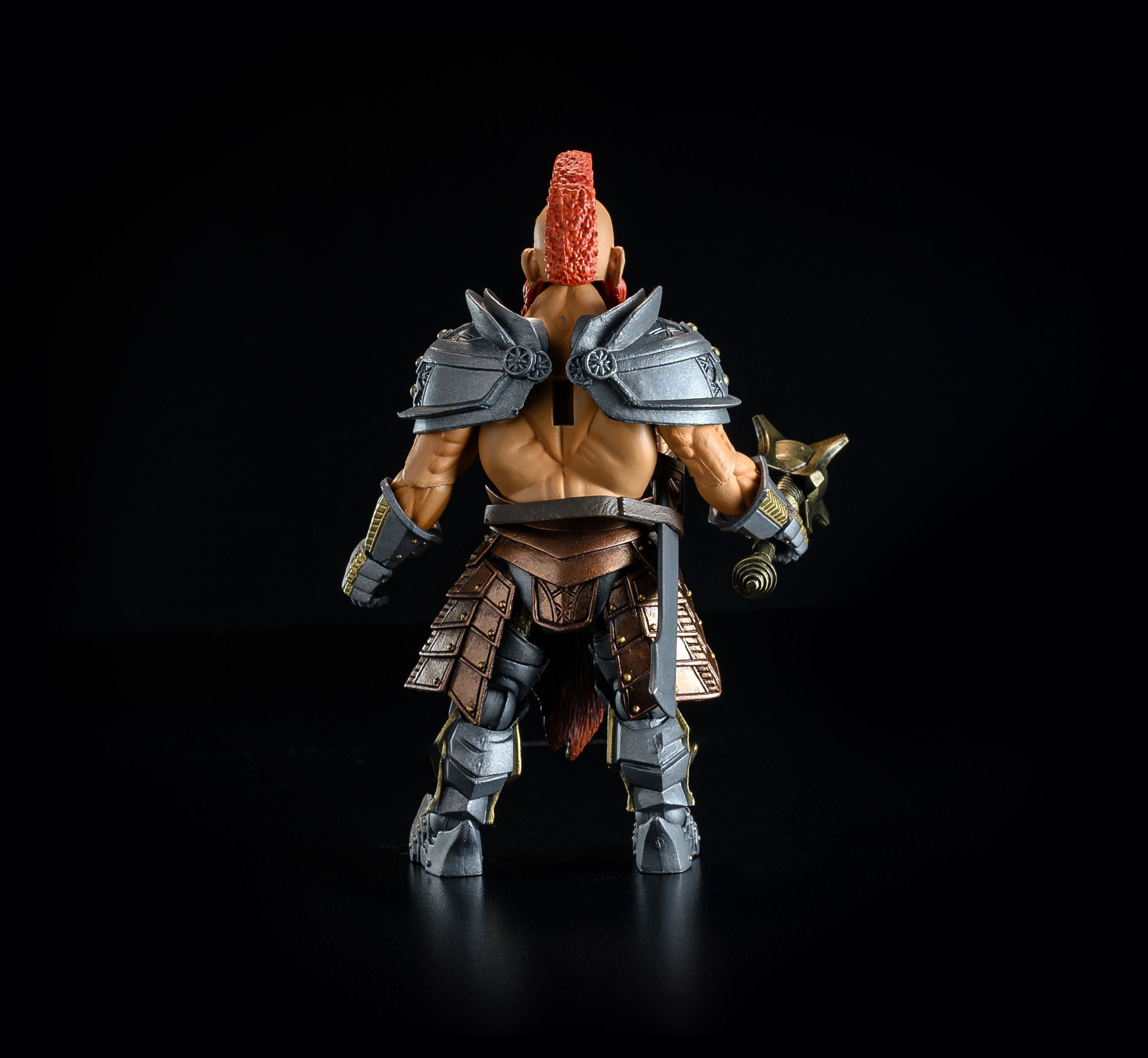 Mythic Legions: House of the Noble Bear Torgun Redfin Action Figure - Collectible Fantasy Warrior for Display & Role-Playing Games