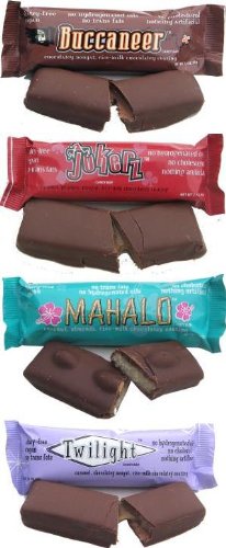 Go Max Go Vegan Candy Bars - Dairy-Free, Gluten-Free, Non-GMO Chocolate Snacks (2 oz) - Perfect for Plant-Based Diets, Healthy Treats & Allergy-Friendly Gifts