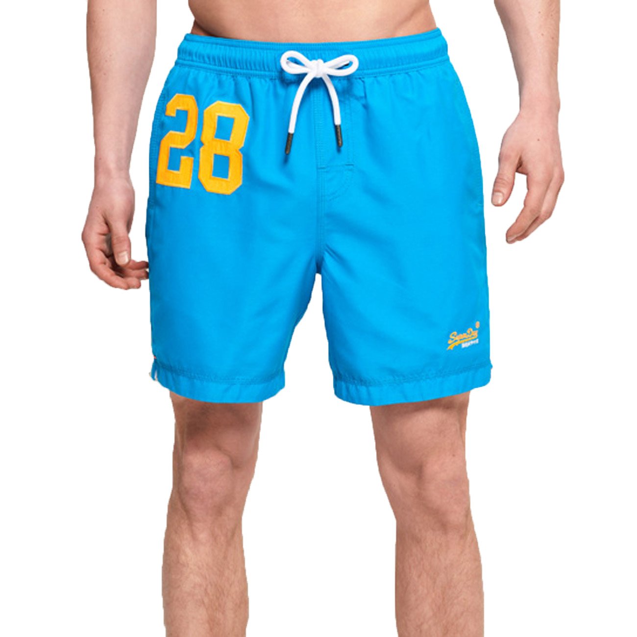 Superdry Men's Quick-Dry Swim Shorts for Water Polo & Beach - Comfortable & Stylish Swimwear for Swimming, Surfing & Summer Activities