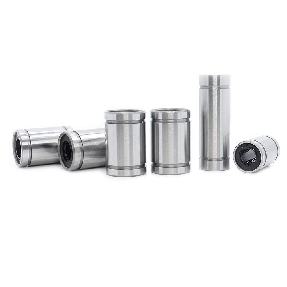 High-Quality 3D Printer Linear Bearings Kit - 6PC Replacement Parts for JGAurora A5, A5S, A1, A3S - Perfect for Smooth Printing & DIY 3D Projects