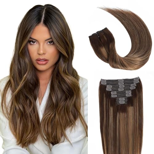 Chocolate Brown to Caramel Blonde #4/27/4