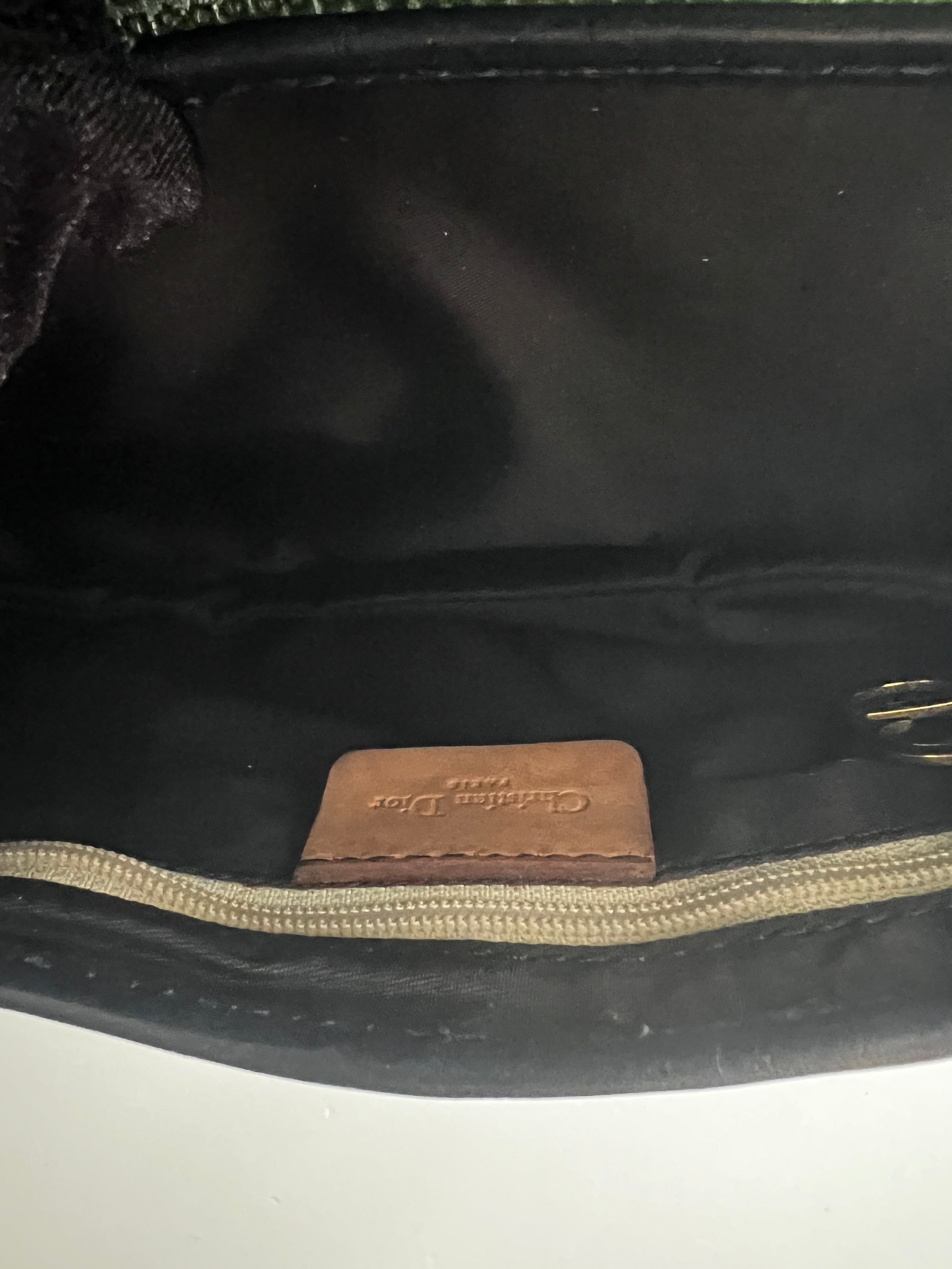 Dior Green Sequin Saddle Bag - Luxury Designer Handbag for Women | Perfect for Parties, Weddings & Evening Events