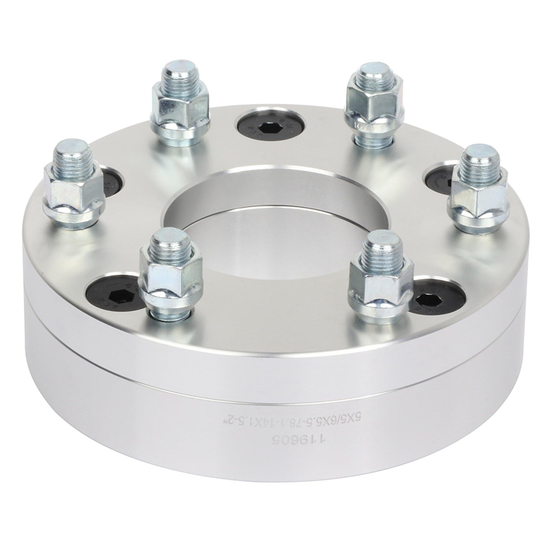 SCITOO 4X 5x5 to 6x5.5 Wheel Spacers Adapters 6 Lug 14x1.5 78.1mm 2