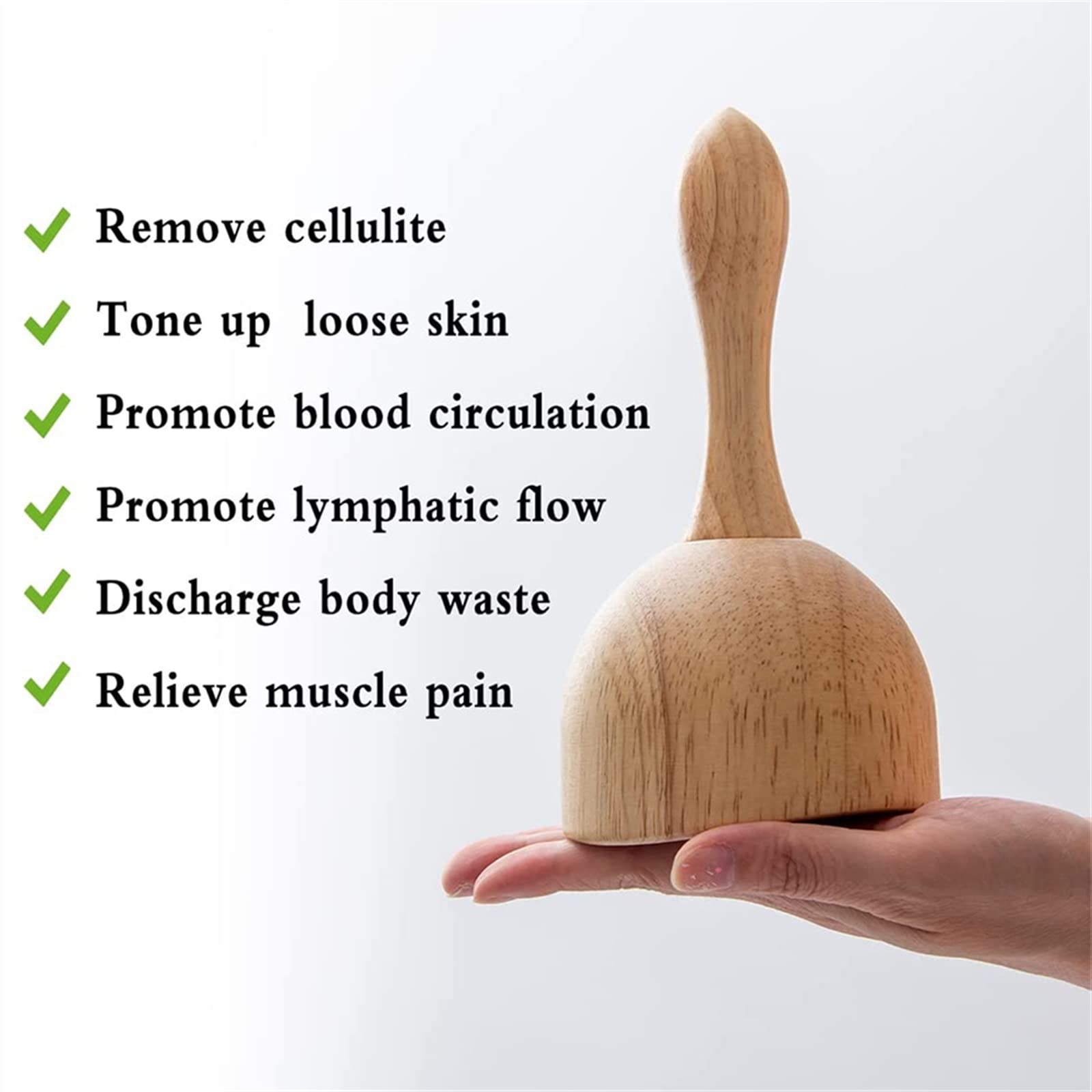 Professional Body Massage Tool for Lymphatic Drainage & Cellulite Reduction - Body Shaping & Sculpting Therapy - 1PC - Perfect for Home Spa, Post-Workout Recovery & Relaxation