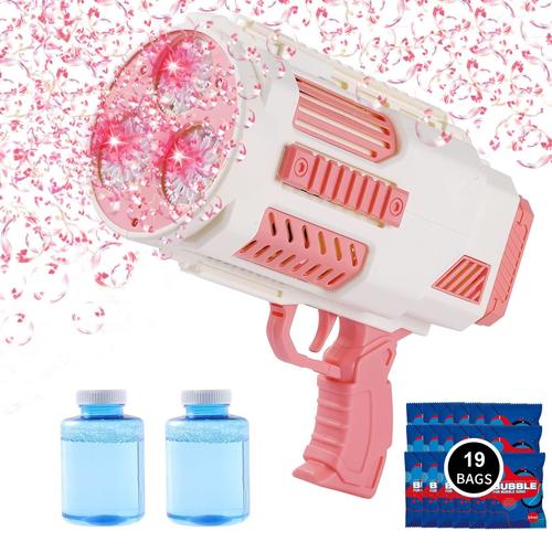 Bubble Party Custom Bundle - Fun Bubble Machine & Solution Kit for Kids, Birthday Parties, Weddings & Outdoor Events | Perfect for Backyard Celebrations & Family Gatherings